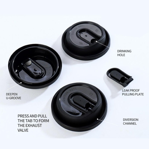 Coffee Cup Lids (HY-CCL-1) - Lock-Up Lids -1 (Pack of 250) - Image 8