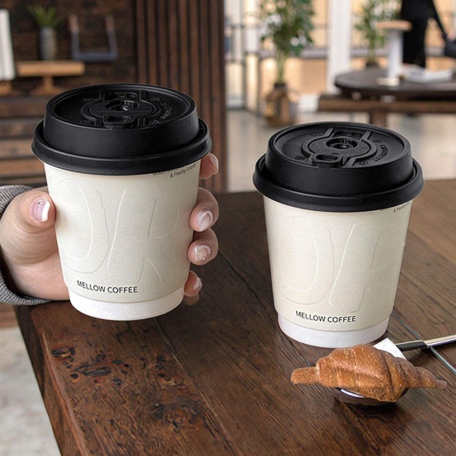 Coffee Cup Lids (HY-CCL-8) - Lock-Up Lids -8 (Pack of 250) - Image 14