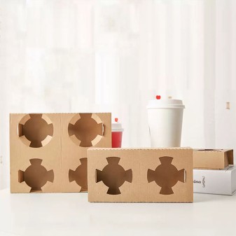 Corrugated Paper Cup Holders (CM-PCH-2) - Double Cups(Pack Of 250) - Image 11