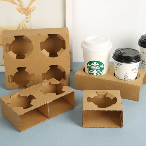 Corrugated Paper Cup Holders (CM-PCH-2) - Double Cups(Pack Of 250) - Image 13