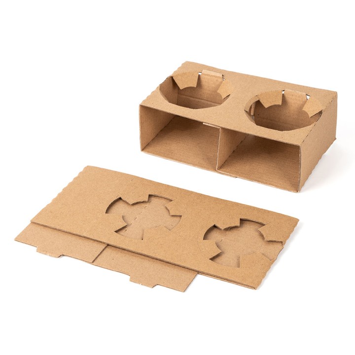 Corrugated Paper Cup Holders (CM-PCH-2) - Double Cups(Pack Of 250) - Image 17