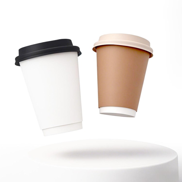Double Wall Cups (XF-DWC-7) - 7oz-180ML (Pack of 250) - Image 3