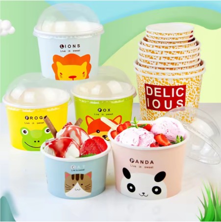 Ice Cream Cups (YC-ICC-21) - 32oz-950ML (Pack of 250) - Image 4