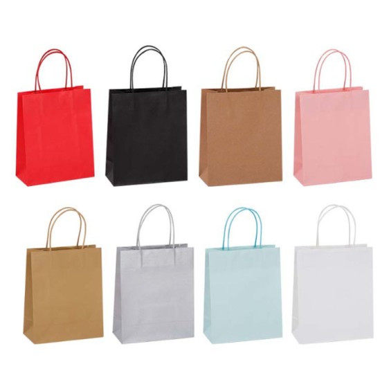 Paper Bags With Handle (CM-PBWH-6) - (Pack Of 250) - Image 3