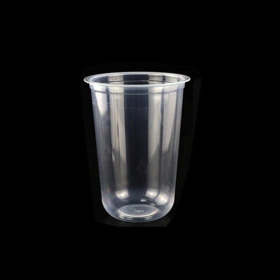 Plastic Cups & Lids (HY-PP-2) - 500ML (Pack of 250)