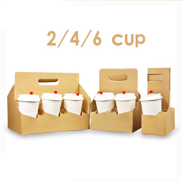 Coffee Delivery Cup Holders (HY-CSCH-3) - Six Cups (Pack Of 250)