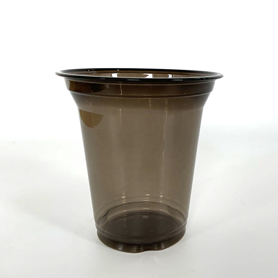 Plastic Cups & Lids (CM-PET-12) - 14oz-420ML (Pack of 250)