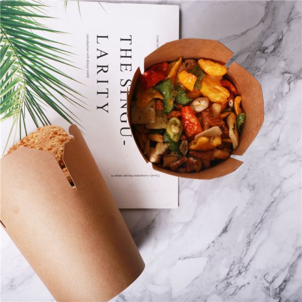 Take-out Paper Container (HFYC-4) - 1000ML (Pack of 250)