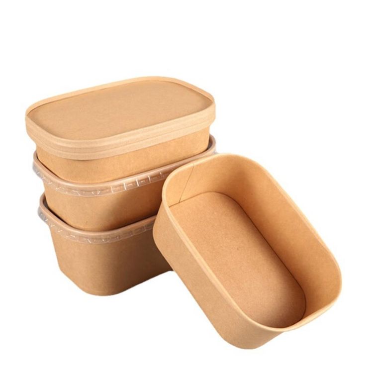 Square Paper Container (BD-SPC-5) - 1000ML (Pack of 250)