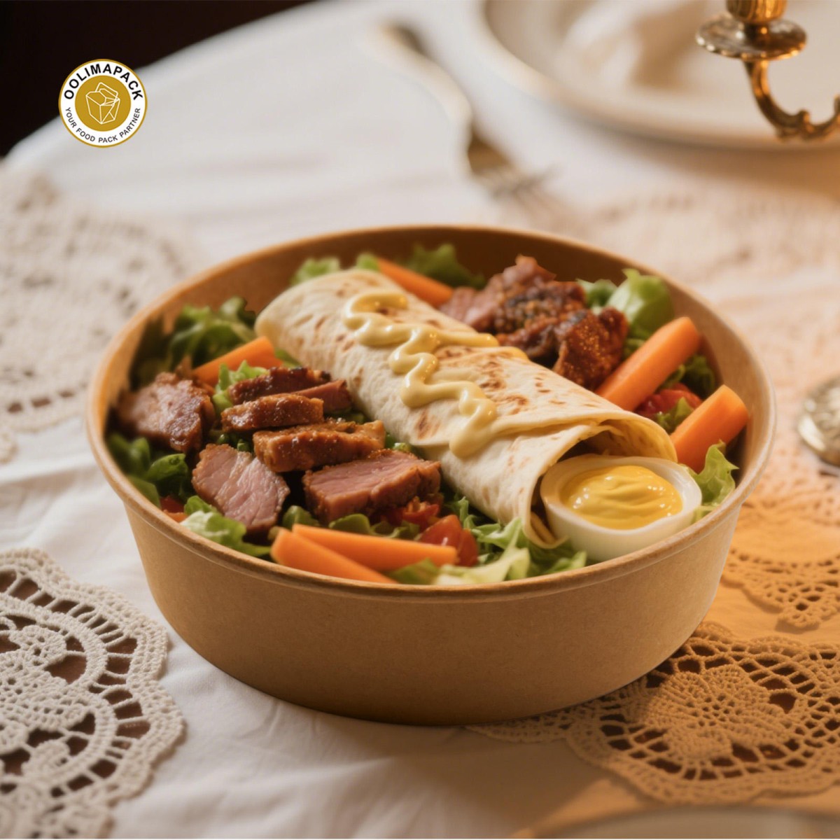 Paper Container (BD-PC-14) - 1300ML (Pack of 250)