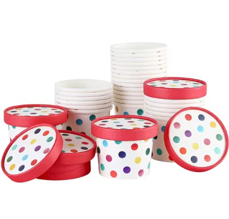 Ice Cream Cups (YC-ICC-12) - 10oz(A)-330ML (Pack of 250) - Image 2