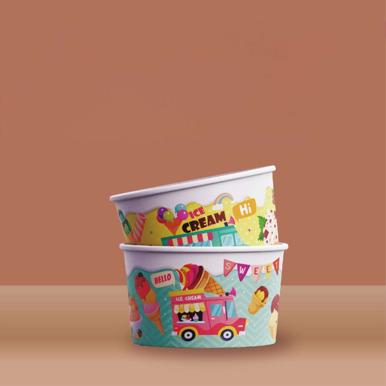 Paper Container (CM-PC-9) - 550ML (Pack of 250)