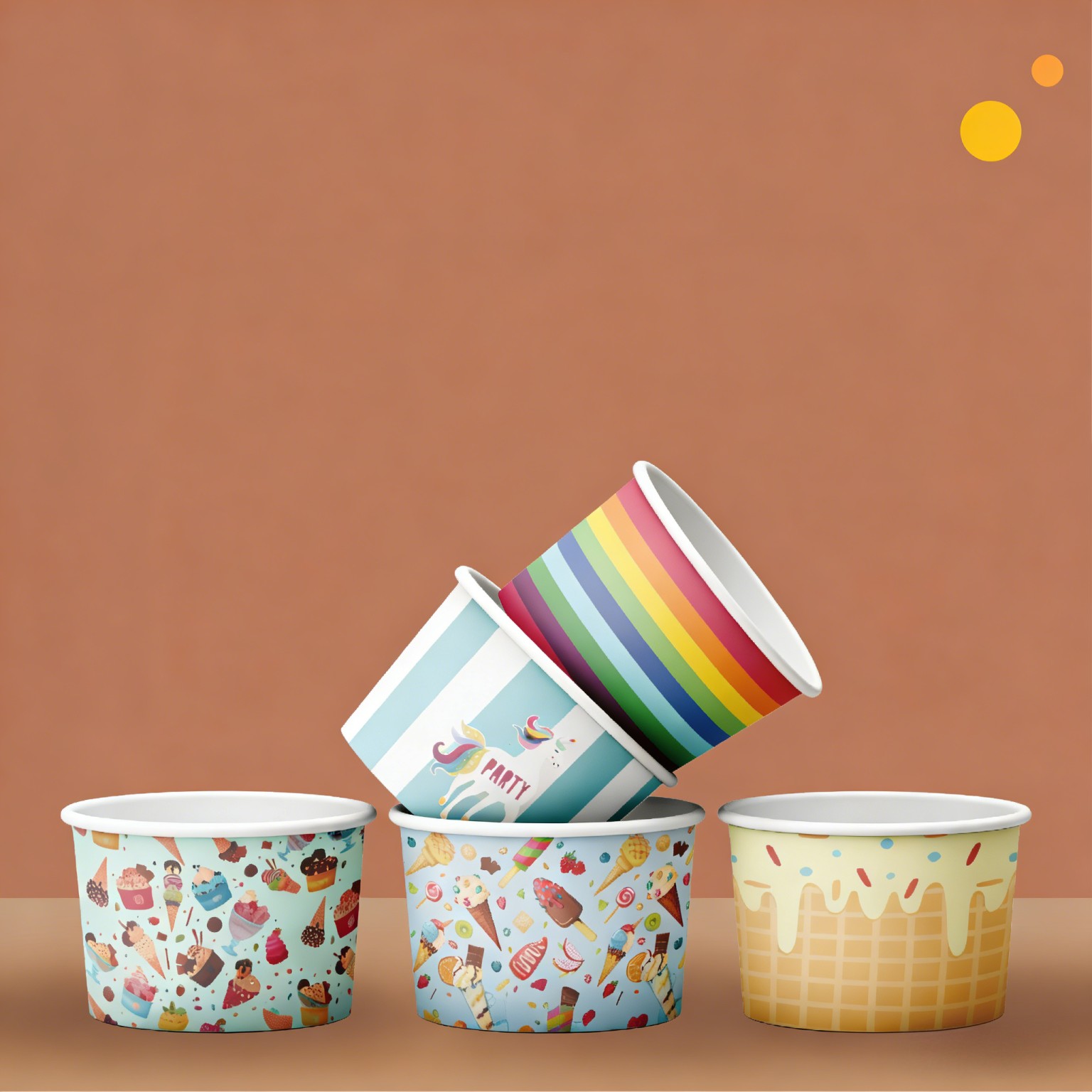 Paper Container (CM-PC-13) - 1050ML (Pack of 250)