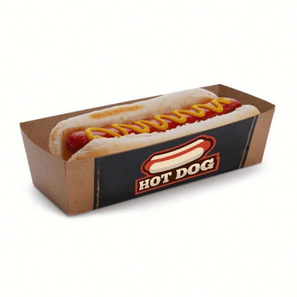 Hot Dog Boxes (CM-HDB-2) - (Pack Of 250) - Image 2