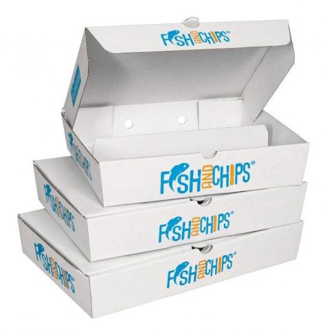 Fish & Chips Boxes 10 Inch (HY-FCB-2) - (Pack Of 250) - Image 10