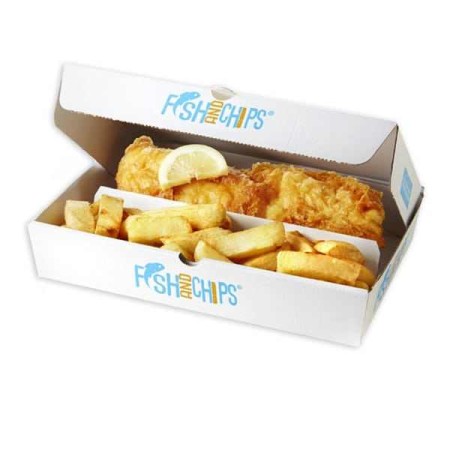 Fish & Chips Boxes 10 Inch (HY-FCB-2) - (Pack Of 250) - Image 4