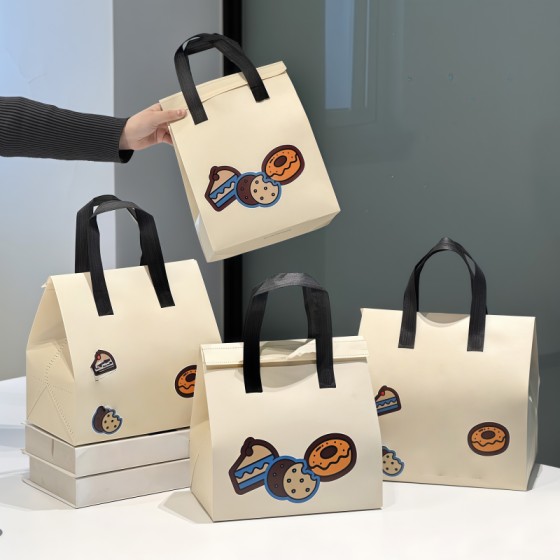 Paper Bags With Handle (CM-PBWH-3#) - (Pack Of 250) - Image 11