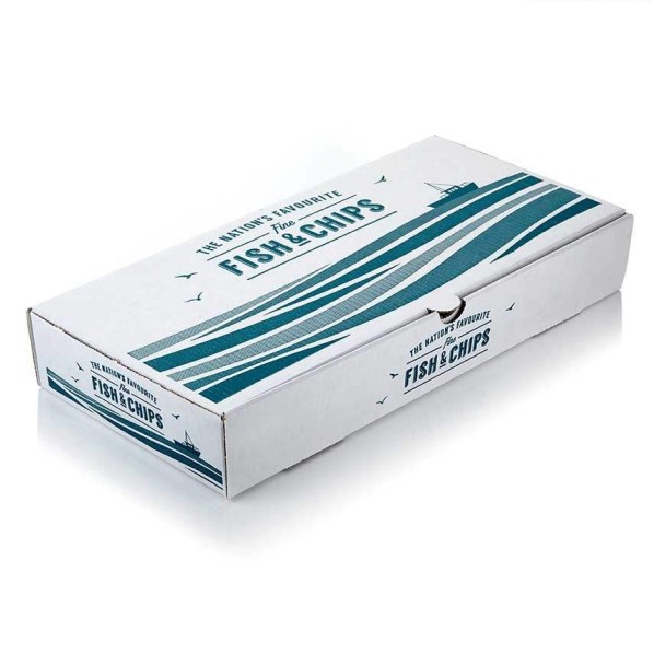 Fish & Chips Boxes 10 Inch (HY-FCB-2) - (Pack Of 250)