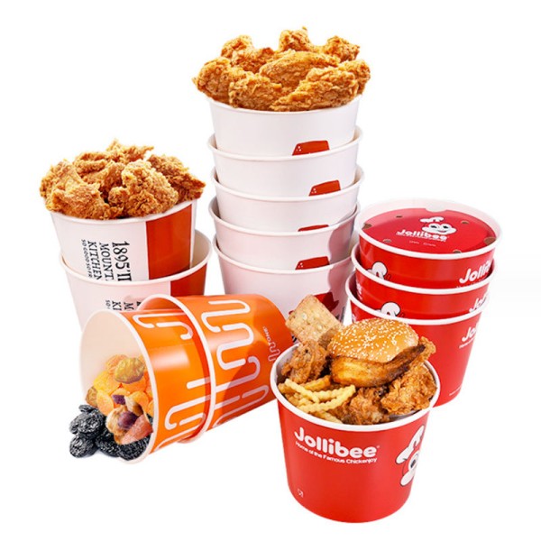 Fried Chicken Paper Buckets (CM-FCPB-2) - (Pack Of 250)