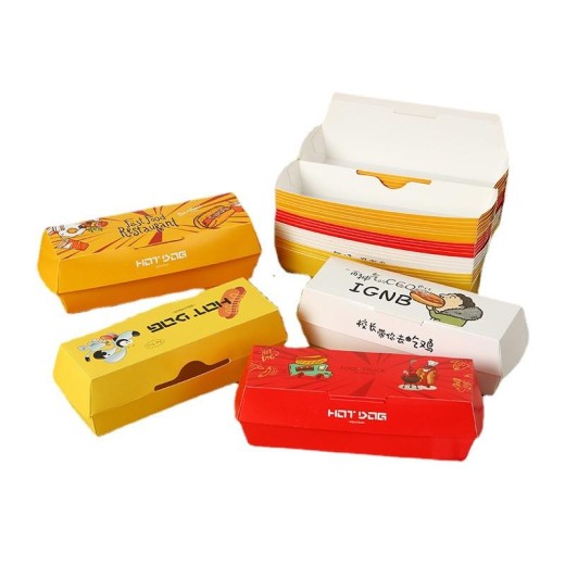 Hot Dog Boxes (CM-HDB-2) - (Pack Of 250)