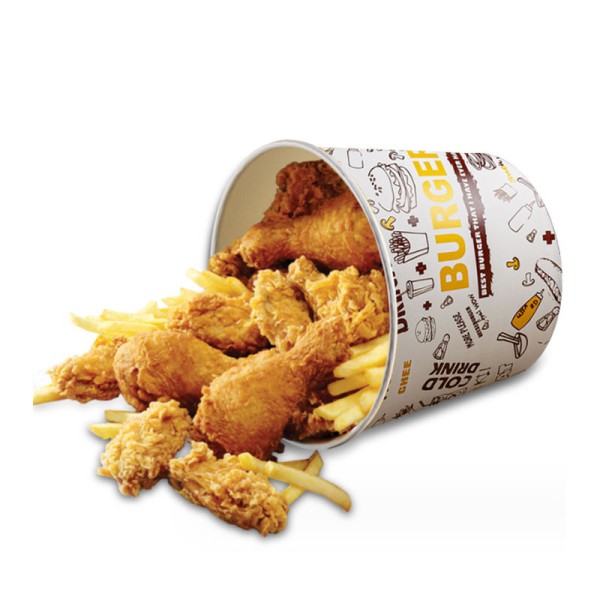 Fried Chicken Paper Buckets (CM-FCPB-3) - (Pack Of 250)