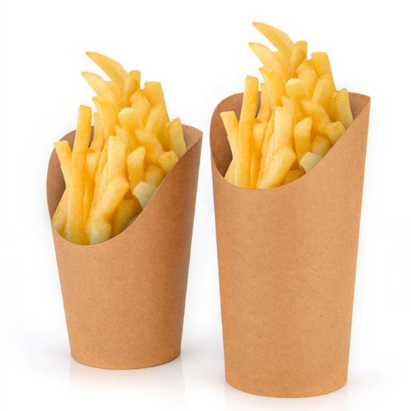 Fries Box & Container (HFYC-5) - S(12 oz) (Pack Of 250)