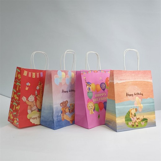 Paper Bags With Handle (CM-PBWH-14) - (Pack Of 250)