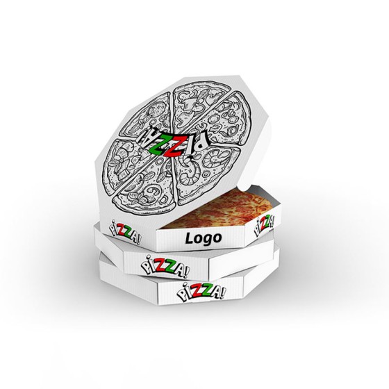 Pizza Packaging Boxes 14 Inch (HY-PPB-5) - (Pack of 250)