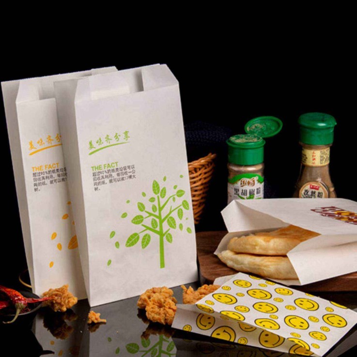 Greaseproof Paper Bags (CM-HLMPB-3) - (Pack of 250)